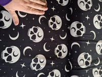 Moon skulls printed jersey