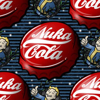 Nuka cola custom printed jersey