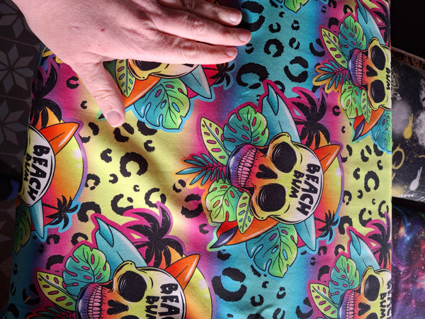 Beach bum printed jersey