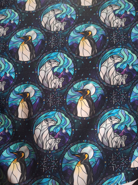 Polar glass printed jersey