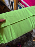Neon green solid jersey 220gsm