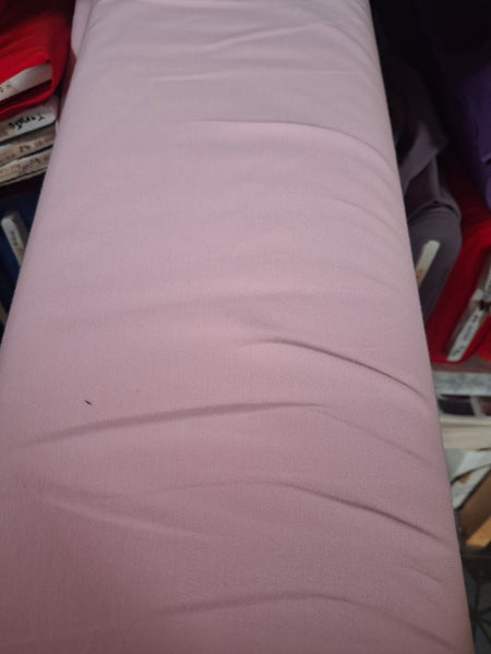 Baby pink solid jersey 220gsm