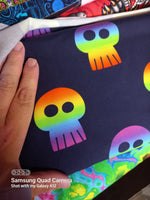 Rainbow skulls exclusive custom printed jersey