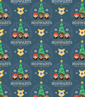 Potter christmas woven cotton