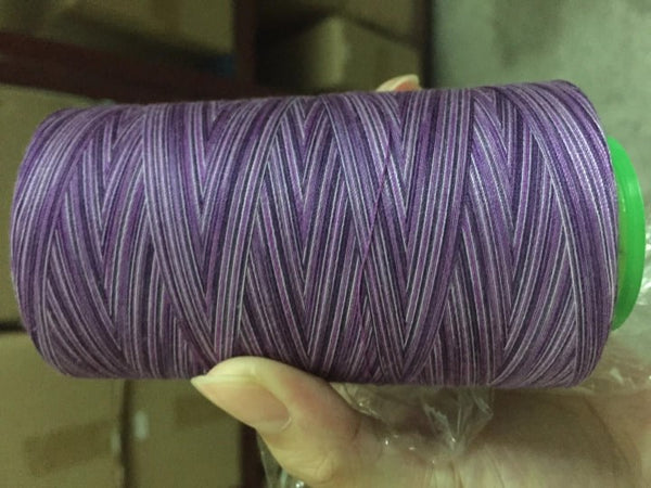 3000 yd purple ombre overlocker thread cone