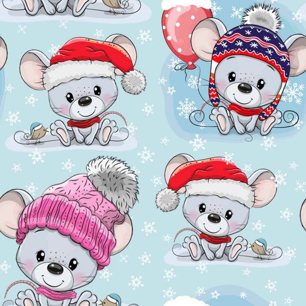 Winter mice organic jersey