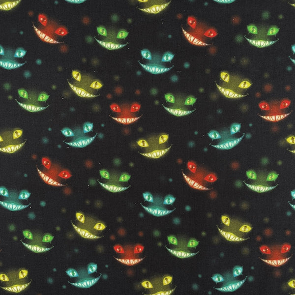 Spooky eyes solid cotton